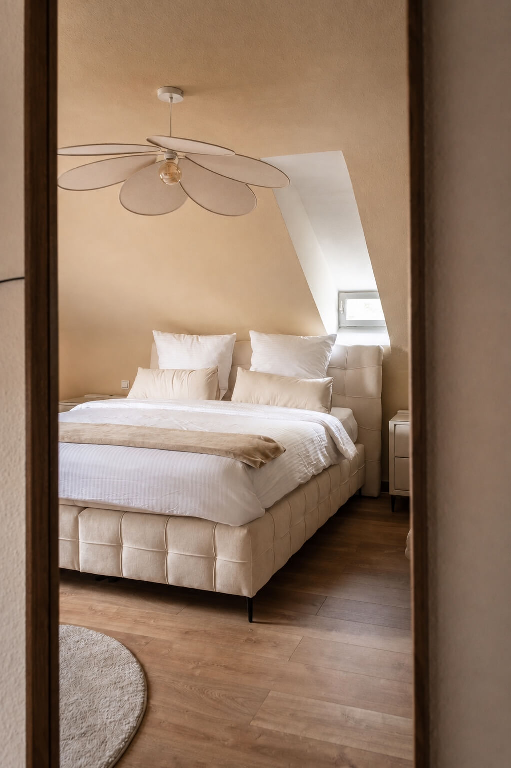 La première chambre rénovée de Die Alte Brauerei